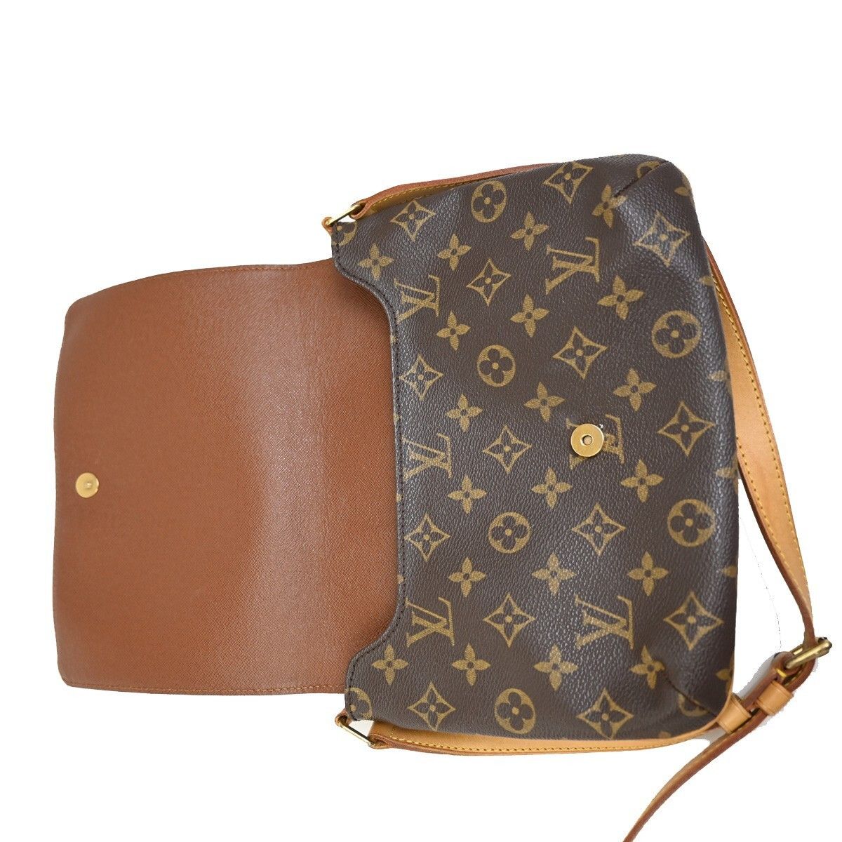 Louis Vuitton Louis Vuitton Musette Tango Handbag Monogram Canvas Size ONE SIZE - 10 Thumbnail