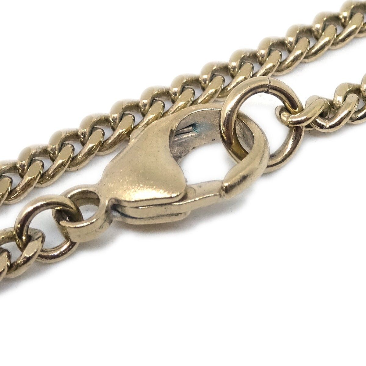 Chanel Chanel CC Bow Chain Pendant Necklace Metal with Leather Size ONE SIZE - 3 Thumbnail