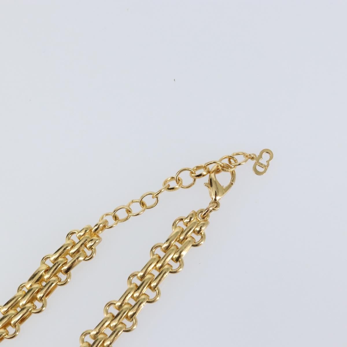 Dior Christian Dior Vintage CD Clasp Chain Metal Size ONE SIZE - 10 Thumbnail
