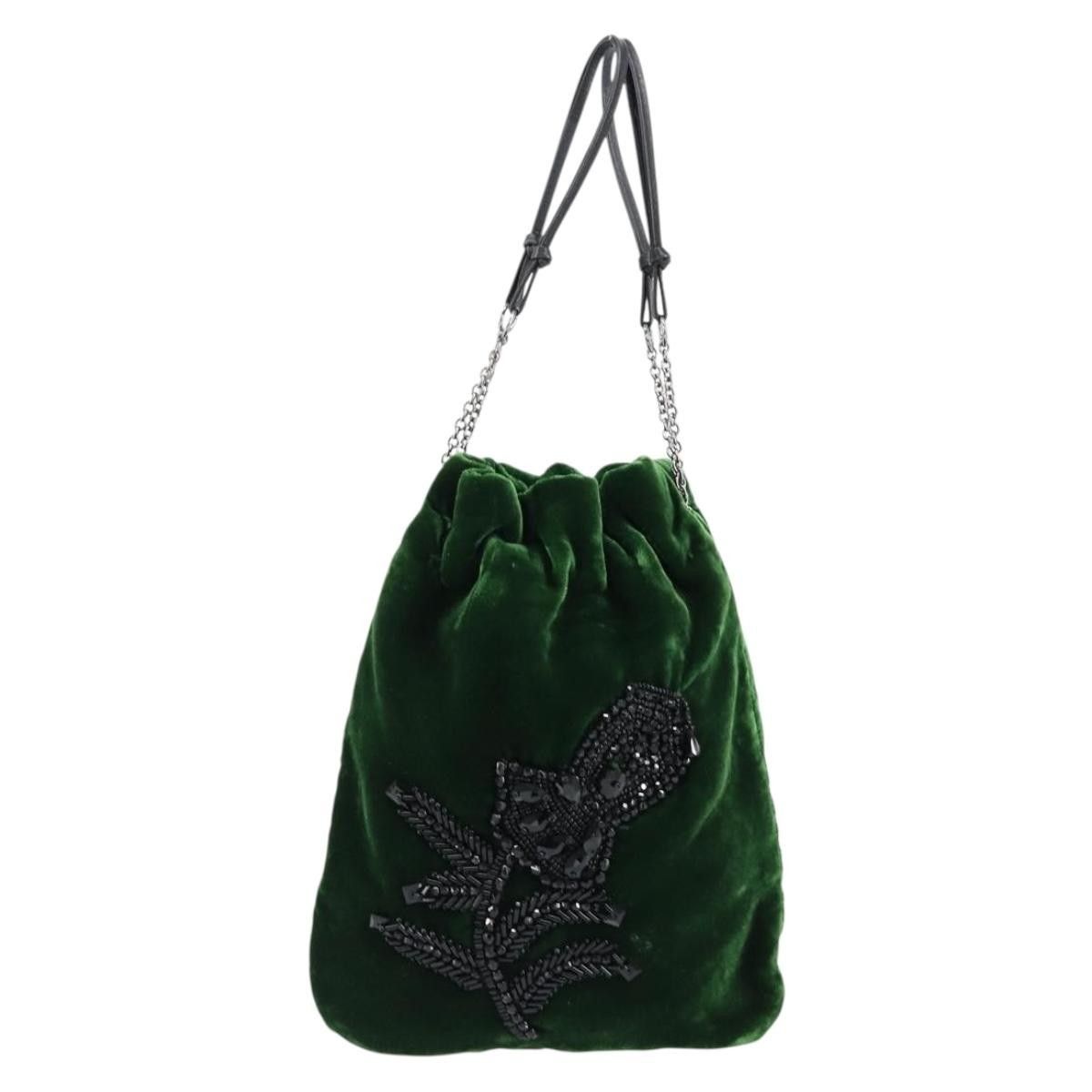 Prada Prada Beads Pouch Velvet Size ONE SIZE - 18 Thumbnail
