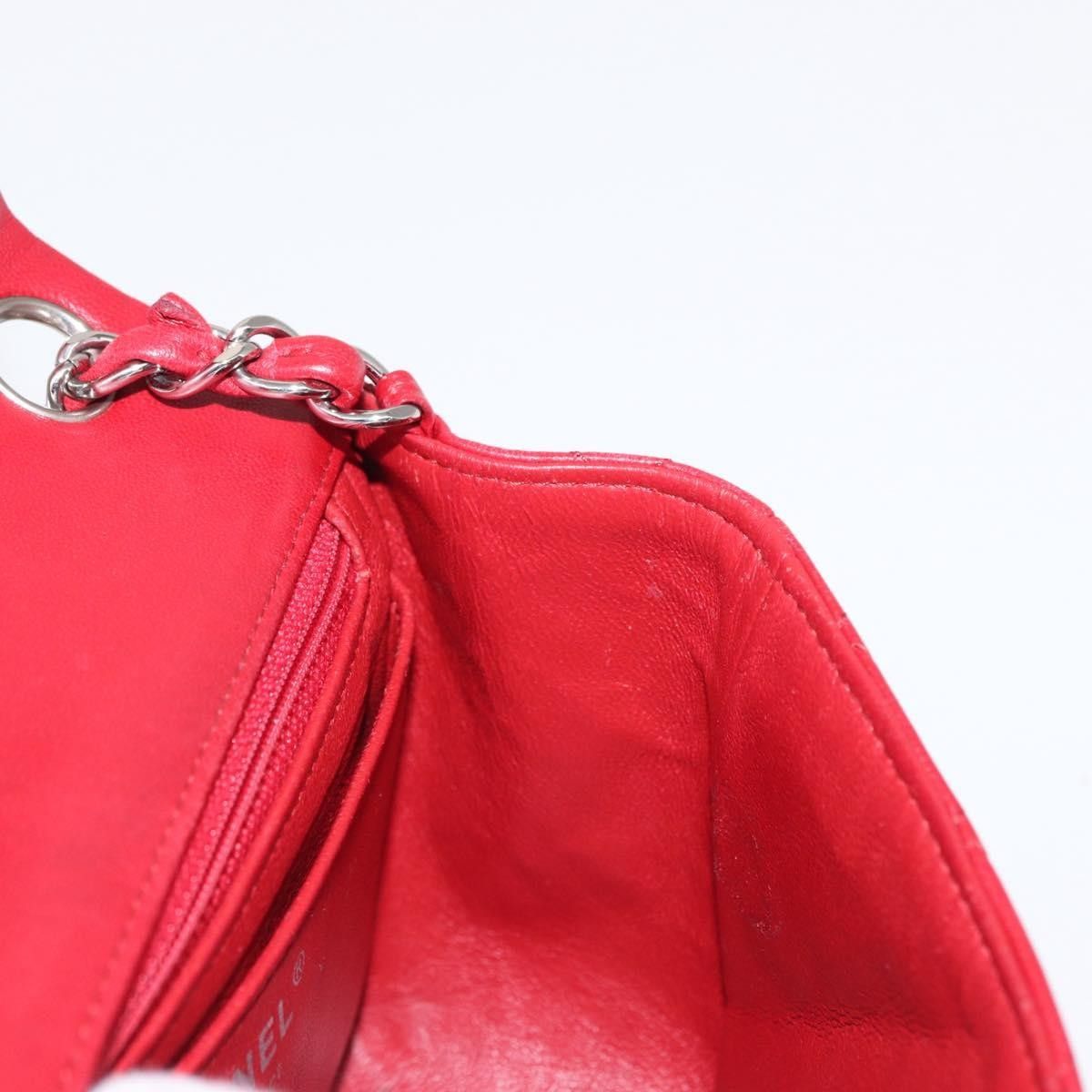 Chanel Chanel Square Classic Single Flap Bag Quilted Lambskin Size ONE SIZE - 24 Thumbnail