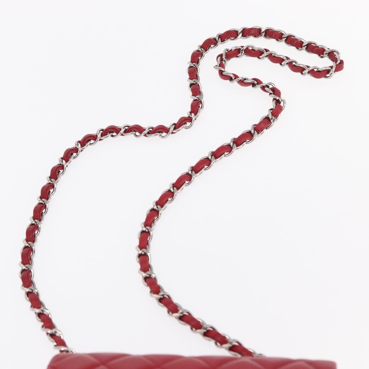 Chanel Chanel Square Classic Single Flap Bag Quilted Lambskin Size ONE SIZE - 18 Thumbnail