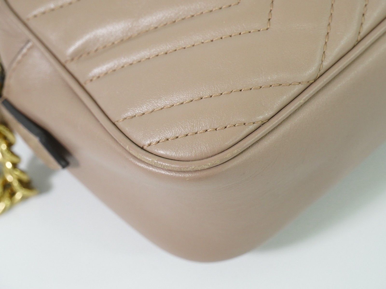 Gucci Gucci GG Marmont Shoulder Bag Matelasse Leather Size ONE SIZE - 9 Thumbnail