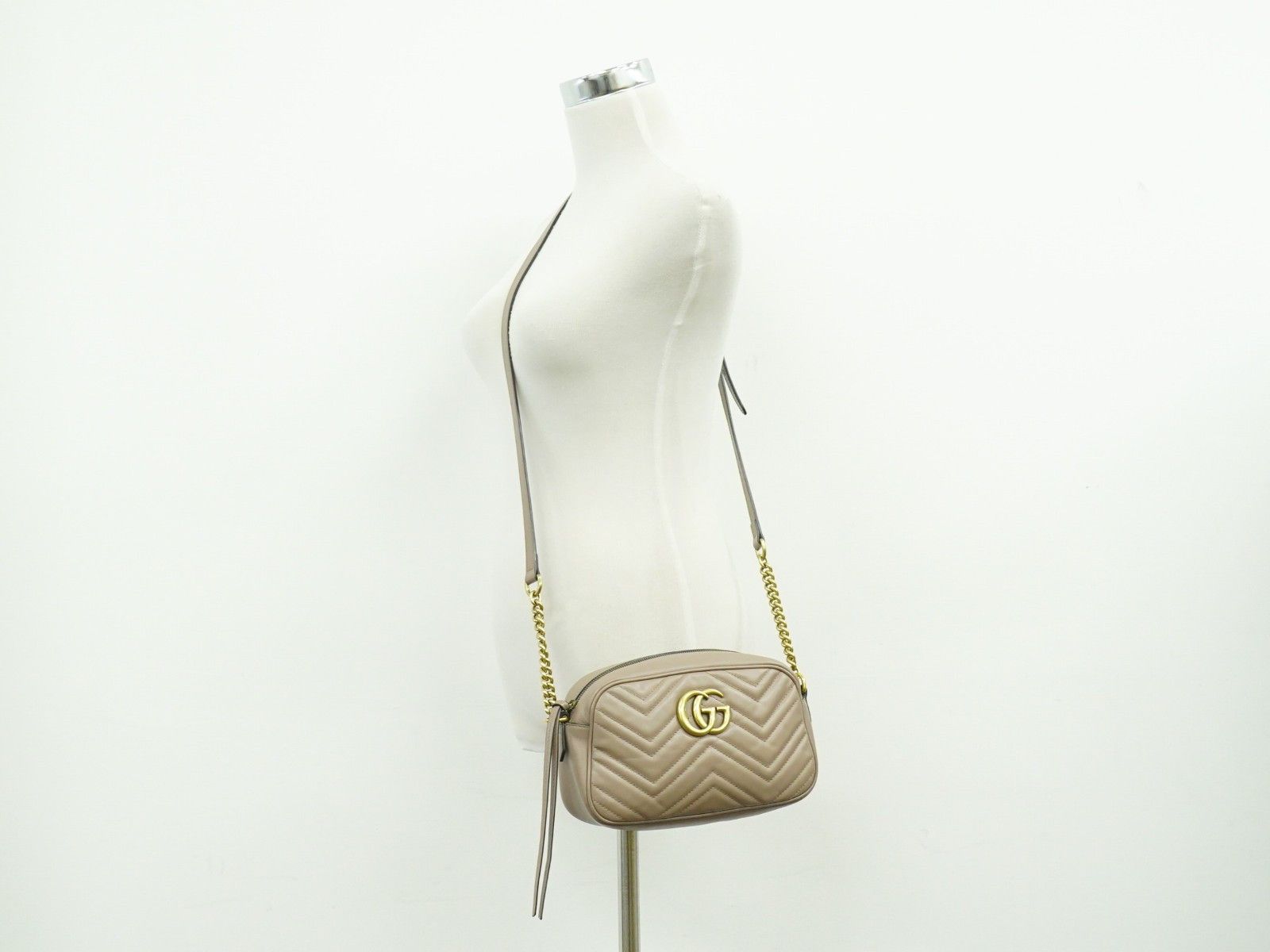 Gucci Gucci GG Marmont Shoulder Bag Matelasse Leather Size ONE SIZE - 14 Thumbnail