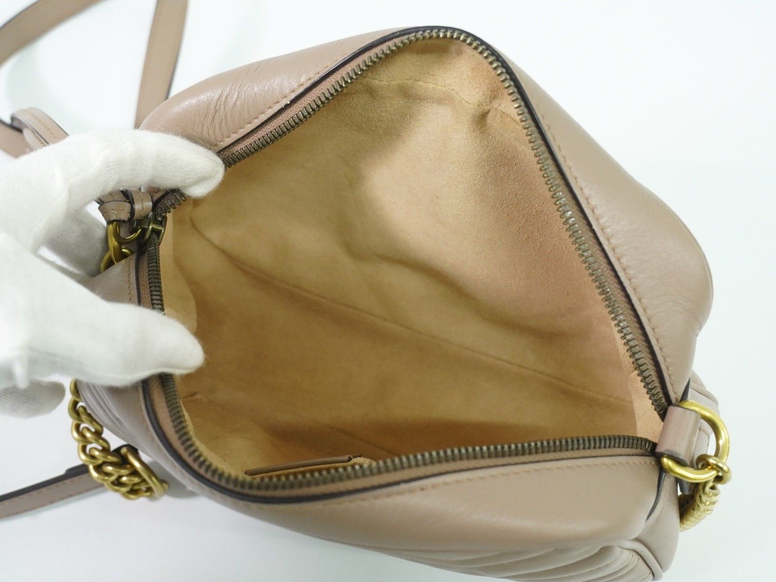 Gucci Gucci GG Marmont Shoulder Bag Matelasse Leather Size ONE SIZE - 16 Thumbnail
