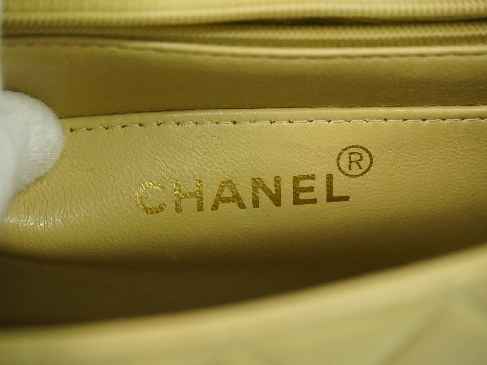 Chanel Chanel Vintage Top Handle Flap Bag Quilted Lambskin Size ONE SIZE - 15 Thumbnail
