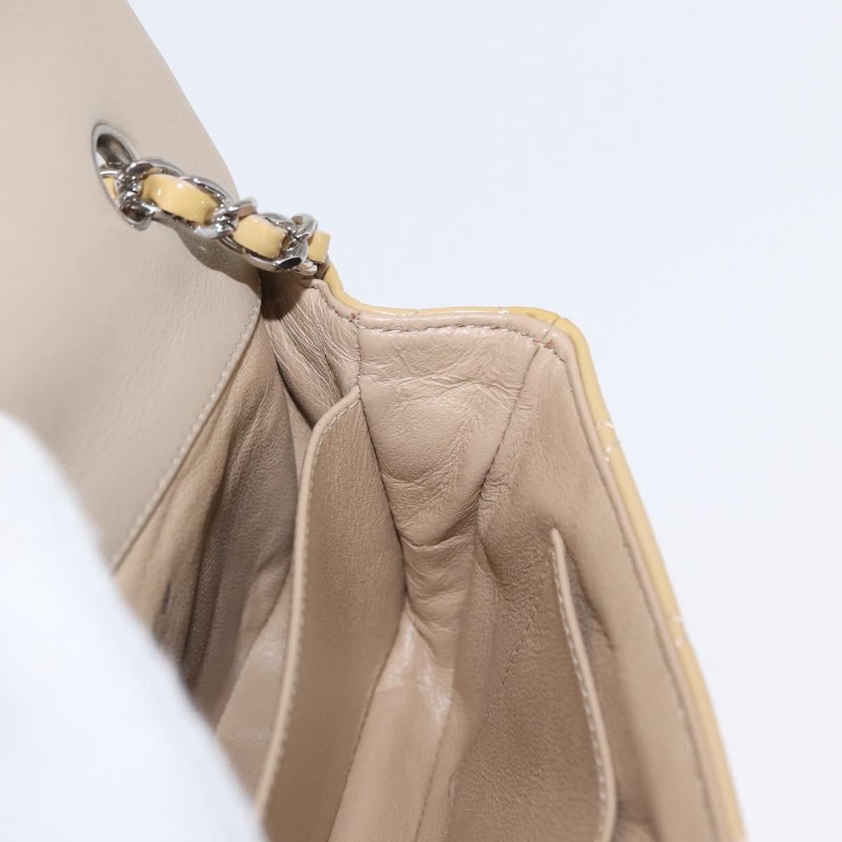 Chanel Chanel Vintage Classic Single Flap Bag Quilted Patent Size ONE SIZE - 23 Thumbnail