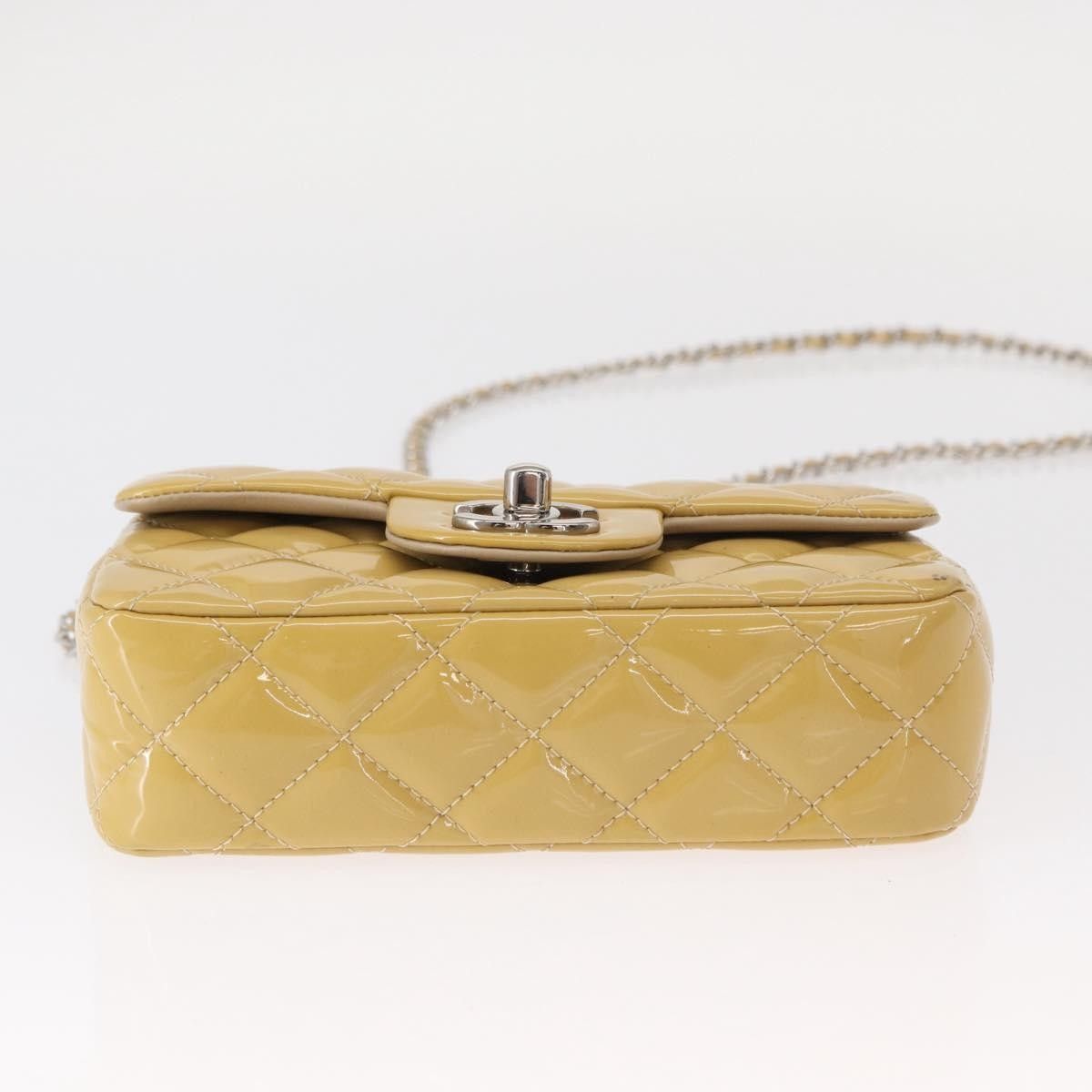 Chanel Chanel Vintage Classic Single Flap Bag Quilted Patent Size ONE SIZE - 18 Thumbnail