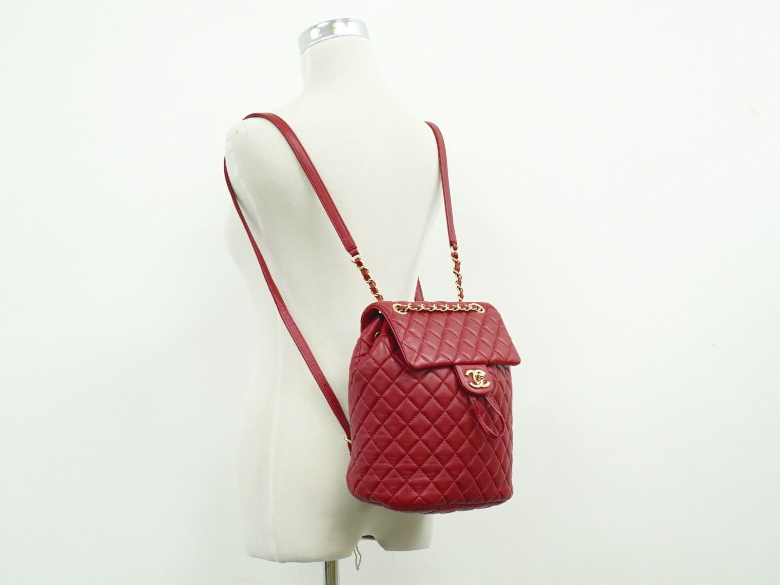 Chanel Chanel Urban Spirit Backpack Quilted Lambskin Size ONE SIZE - 13 Thumbnail