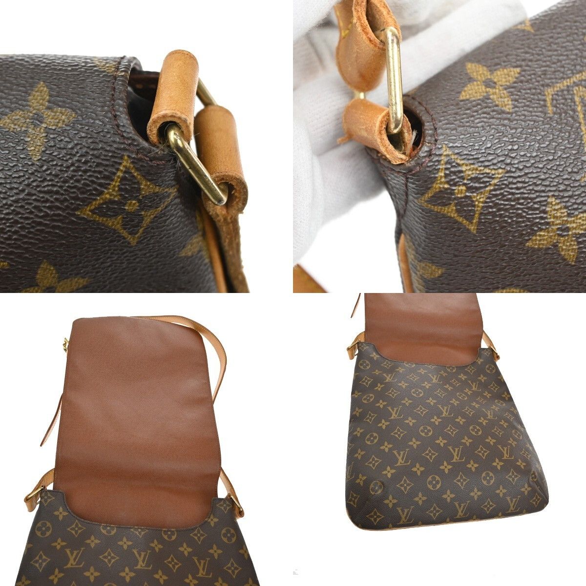 Louis Vuitton Louis Vuitton Musette Salsa Handbag Monogram Canvas Size ONE SIZE - 9 Thumbnail