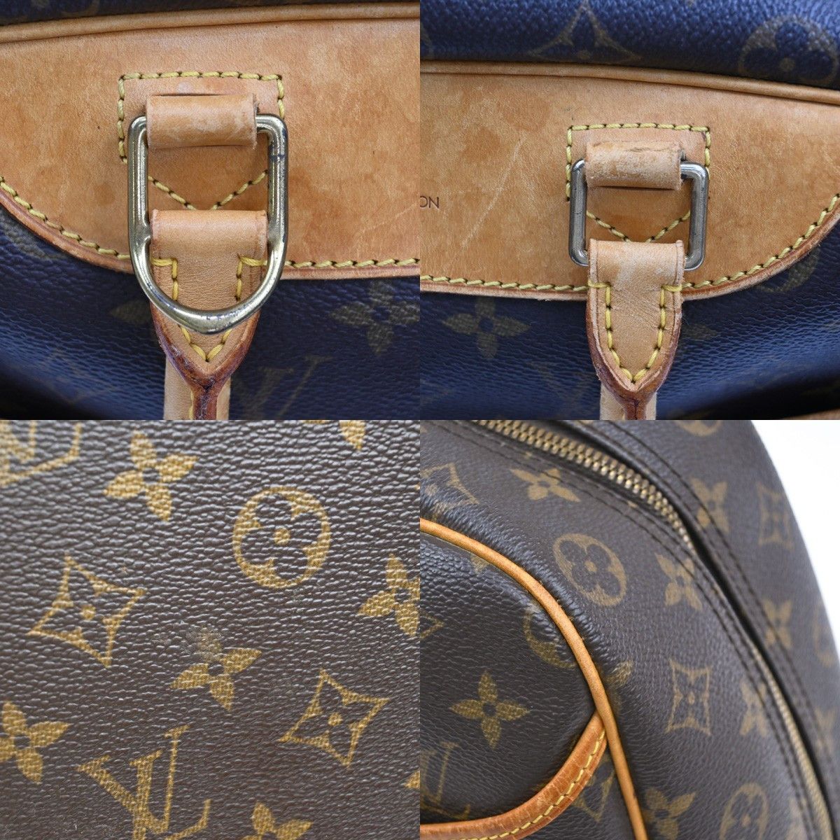 Louis Vuitton Louis Vuitton Deauville Handbag Monogram Canvas Size ONE SIZE - 9 Thumbnail