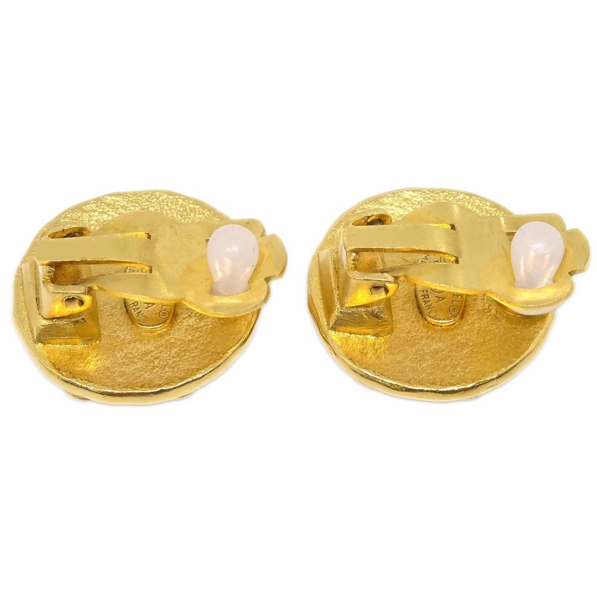 Chanel Chanel CC Round Earrings Metal Size ONE SIZE - 3 Thumbnail