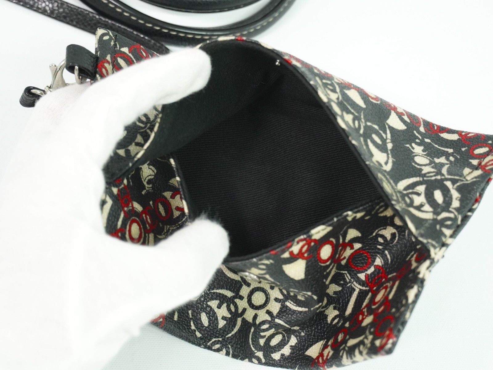 Chanel Chanel Optic Coco Tote Printed Coated Canvas with Caviar Size ONE SIZE - 17 Thumbnail
