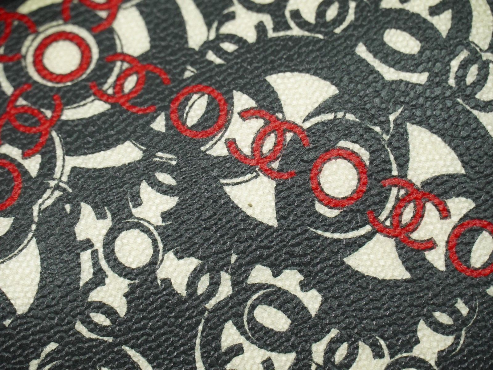Chanel Chanel Optic Coco Tote Printed Coated Canvas with Caviar Size ONE SIZE - 14 Thumbnail