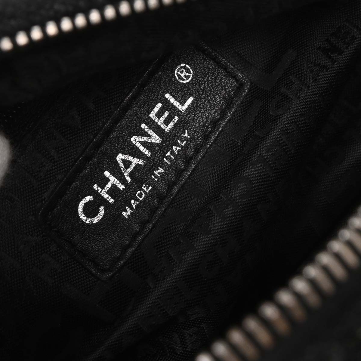 Chanel Chanel Vintage Zip Bowler Printed Jacquard Size ONE SIZE - 4 Thumbnail