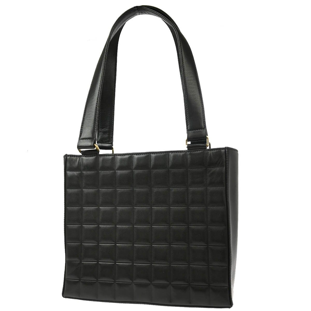 Chanel Chanel Chocolate Bar CC Tote Quilted Leather Size ONE SIZE - 2 Thumbnail