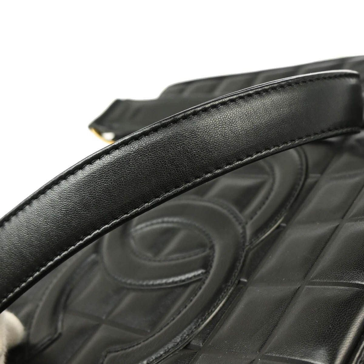 Chanel Chanel Chocolate Bar CC Tote Quilted Leather Size ONE SIZE - 9 Thumbnail