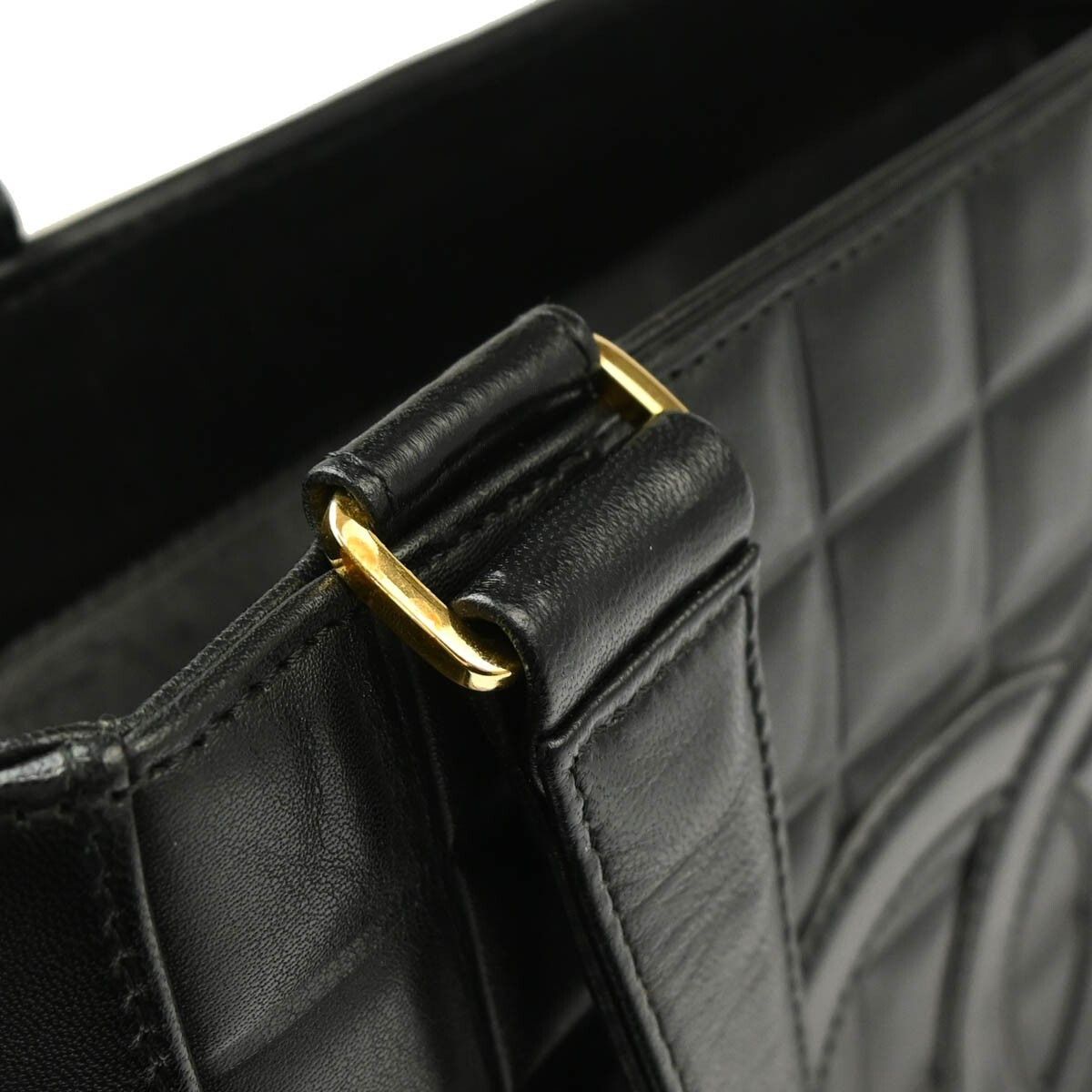 Chanel Chanel Chocolate Bar CC Tote Quilted Leather Size ONE SIZE - 11 Thumbnail