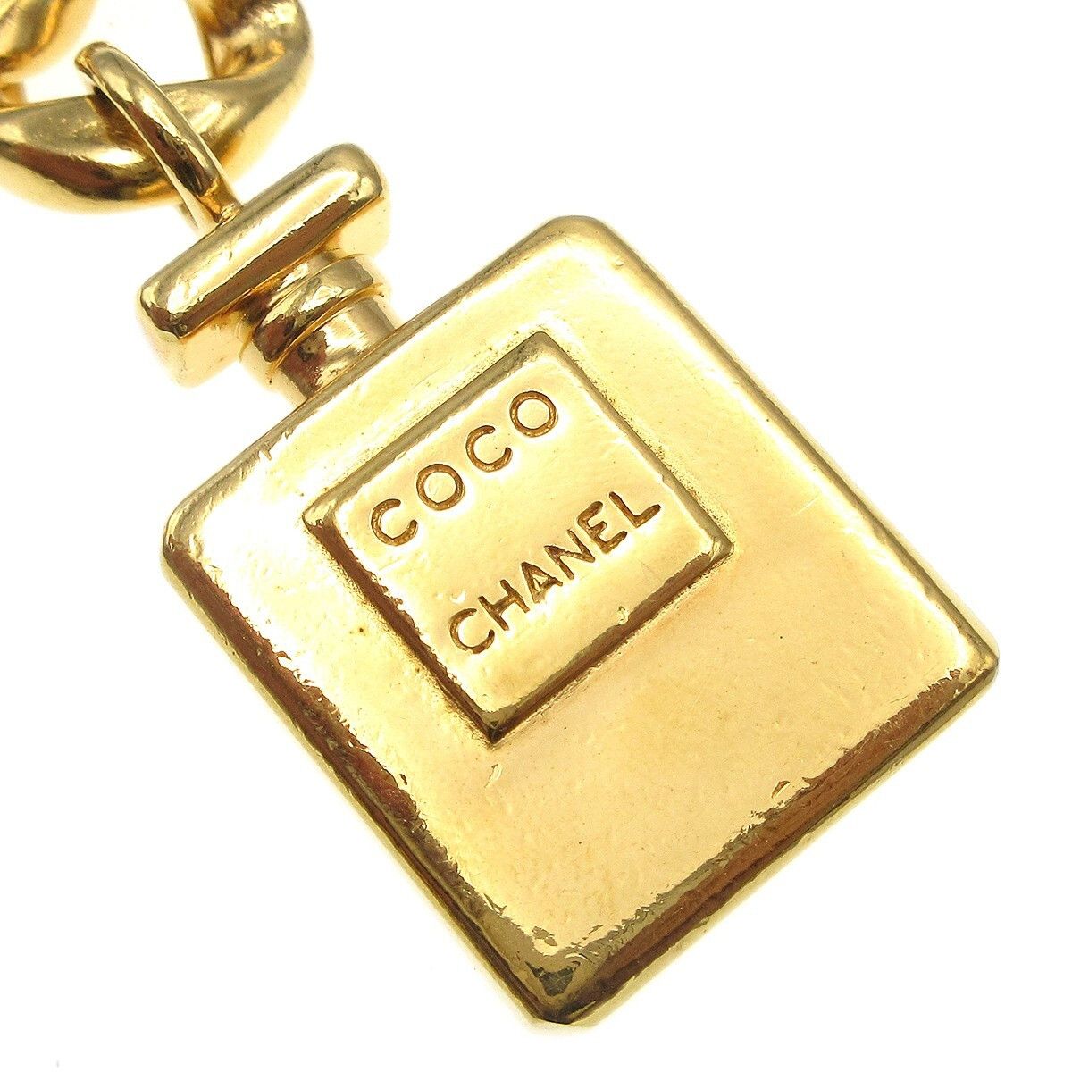 Chanel Chanel Vintage Perfume Bottle Charm Chain Belt Metal Size ONE SIZE - 2 Thumbnail