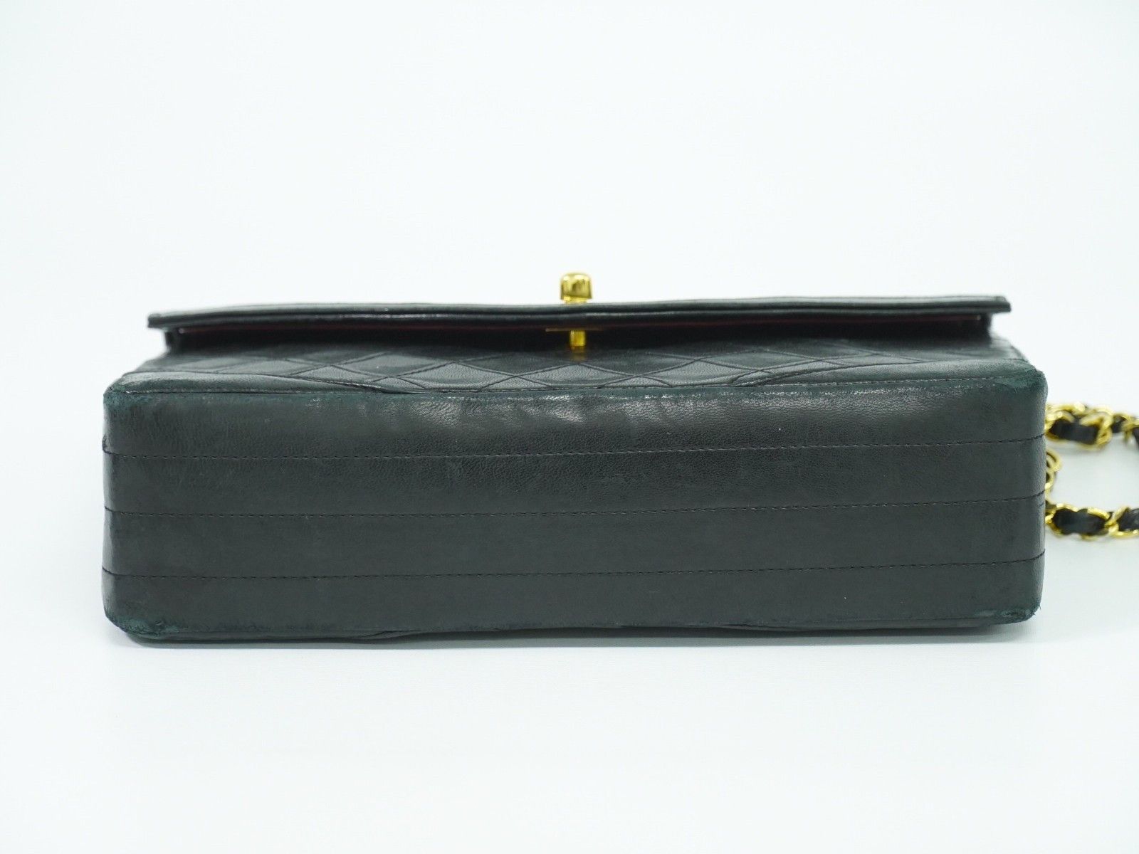 Chanel Chanel Vintage Round Flap Bag Quilted Lambskin Size ONE SIZE - 15 Thumbnail
