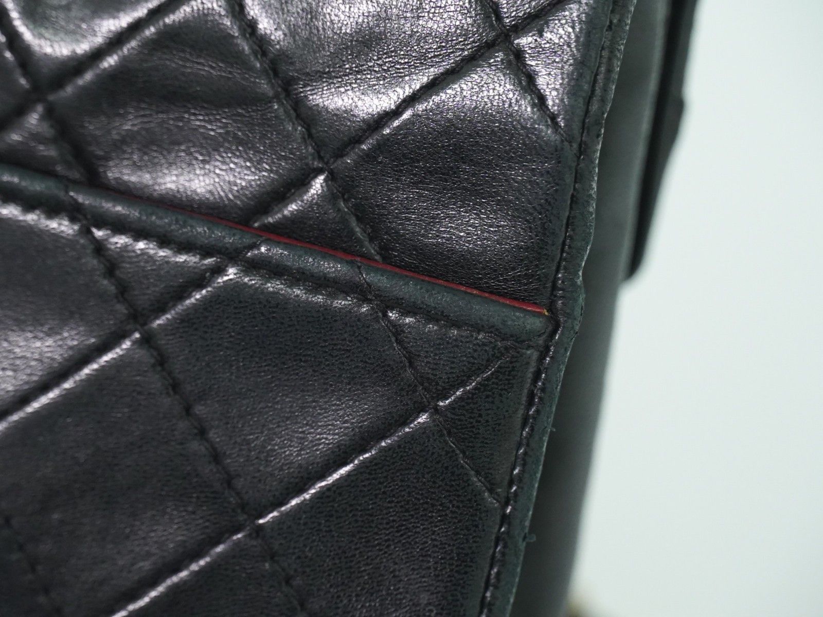 Chanel Chanel Vintage Round Flap Bag Quilted Lambskin Size ONE SIZE - 16 Thumbnail