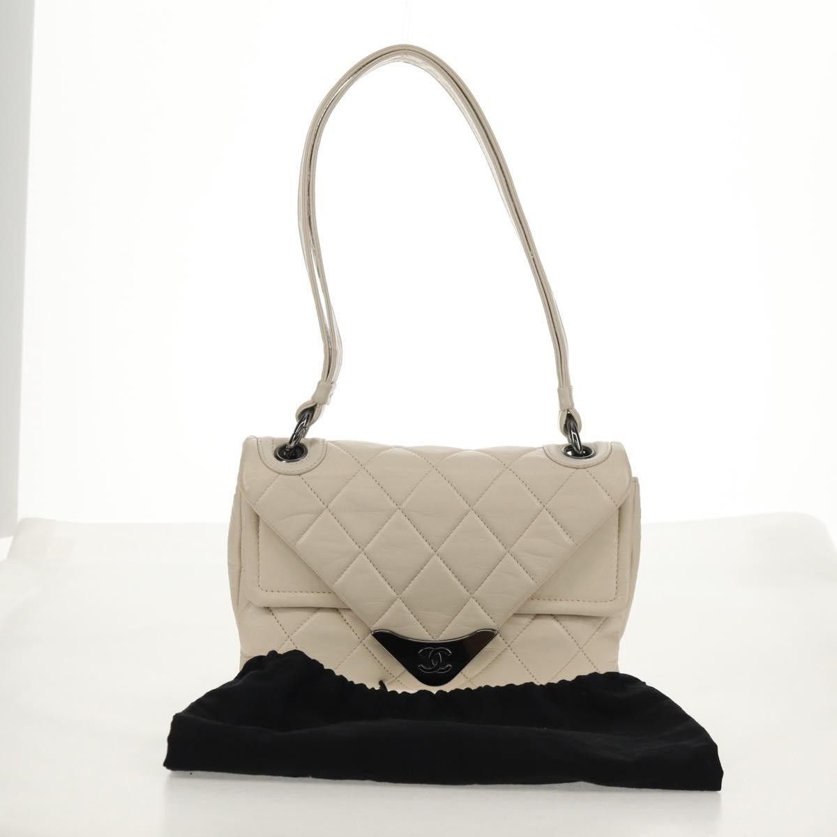 Chanel Chanel Padded Envelope Flap Bag Quilted Aged Calfskin Size ONE SIZE - 17 Thumbnail