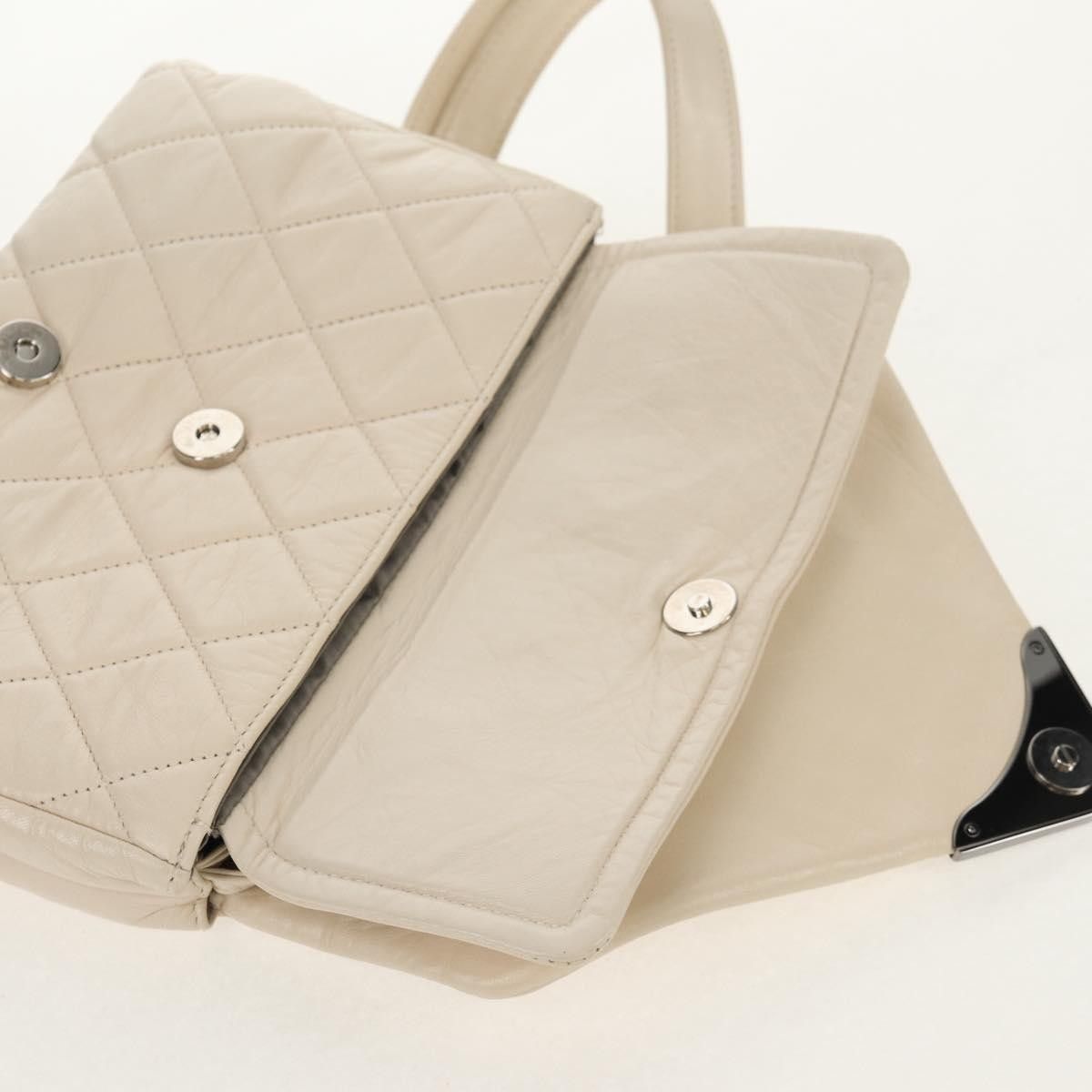 Chanel Chanel Padded Envelope Flap Bag Quilted Aged Calfskin Size ONE SIZE - 22 Thumbnail