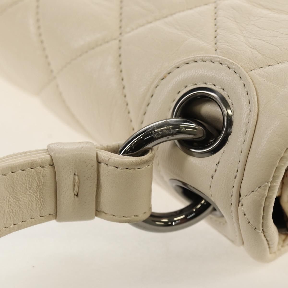 Chanel Chanel Padded Envelope Flap Bag Quilted Aged Calfskin Size ONE SIZE - 14 Thumbnail