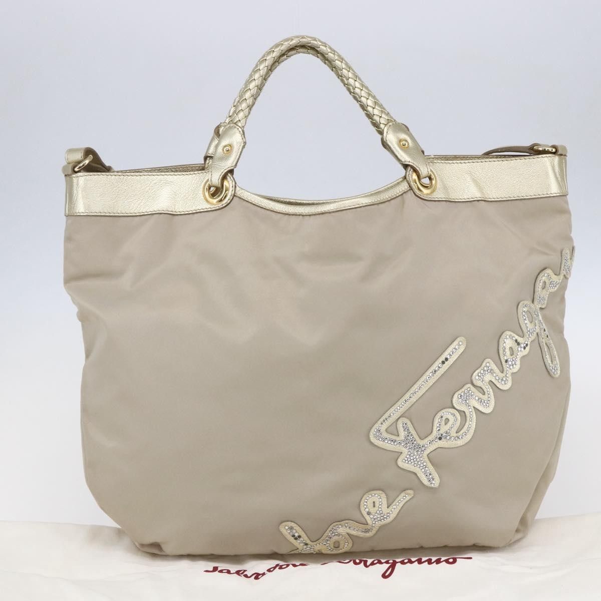 Salvatore Ferragamo Salvatore Ferragamo Vintage Top handle handbag Nylon Size ONE SIZE - 12 Thumbnail