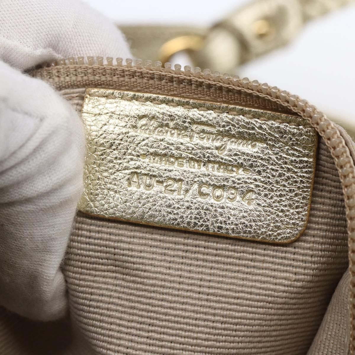 Salvatore Ferragamo Salvatore Ferragamo Vintage Top handle handbag Nylon Size ONE SIZE - 6 Thumbnail