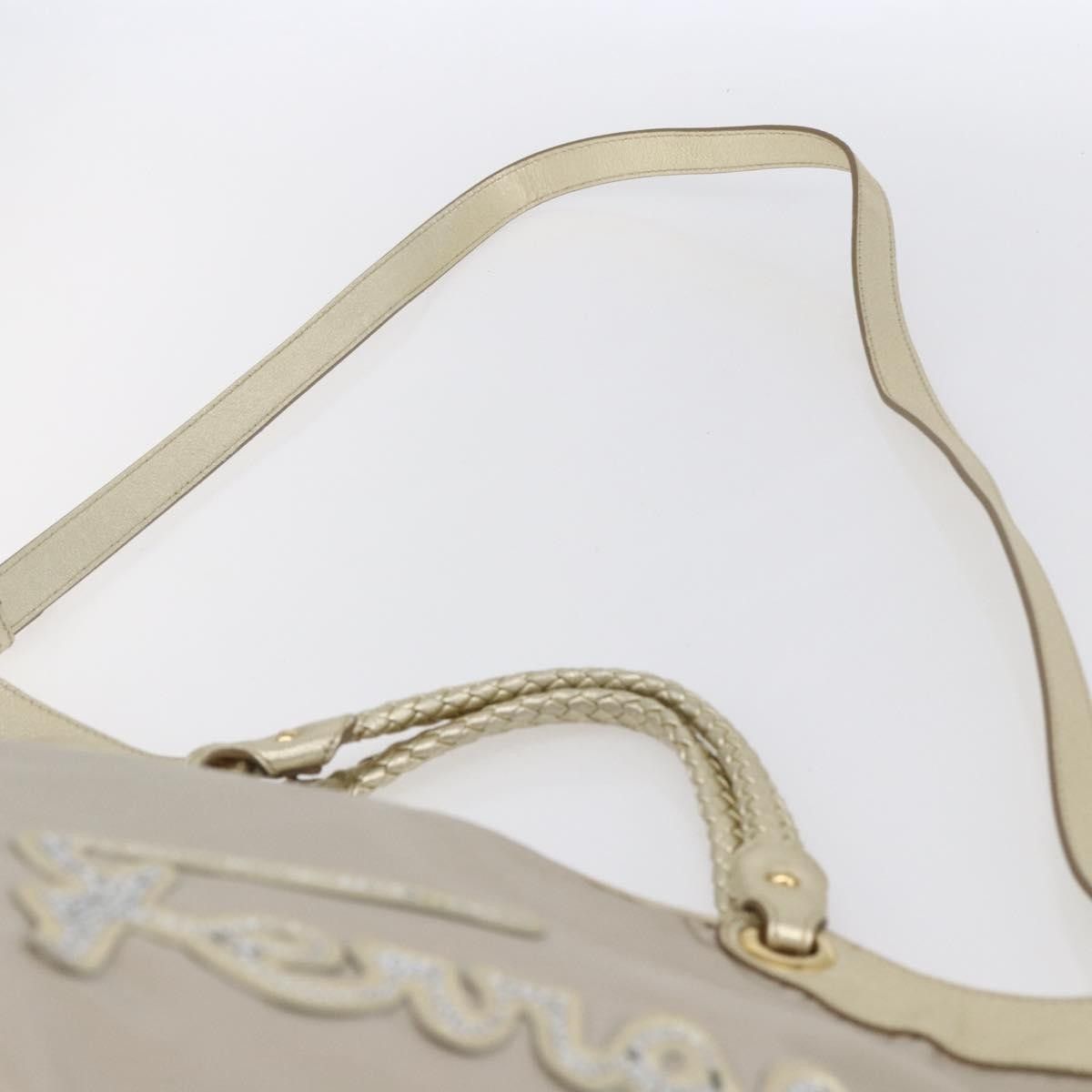 Salvatore Ferragamo Salvatore Ferragamo Vintage Top handle handbag Nylon Size ONE SIZE - 19 Thumbnail