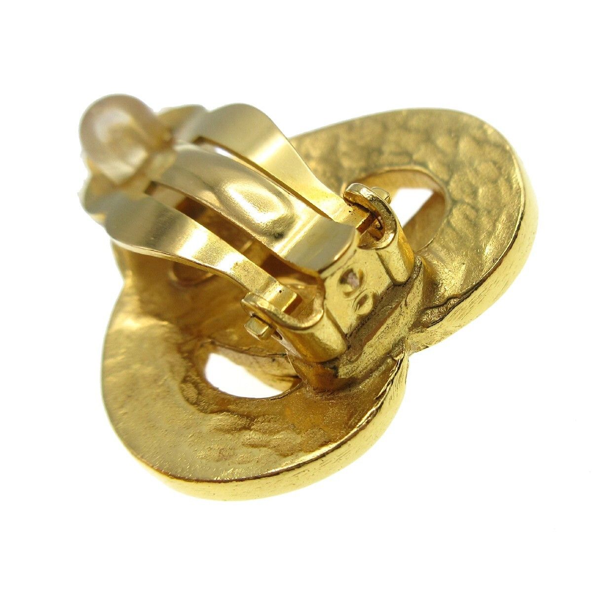 Chanel Chanel CC logo heart Gold-plated Size ONE SIZE - 4 Thumbnail