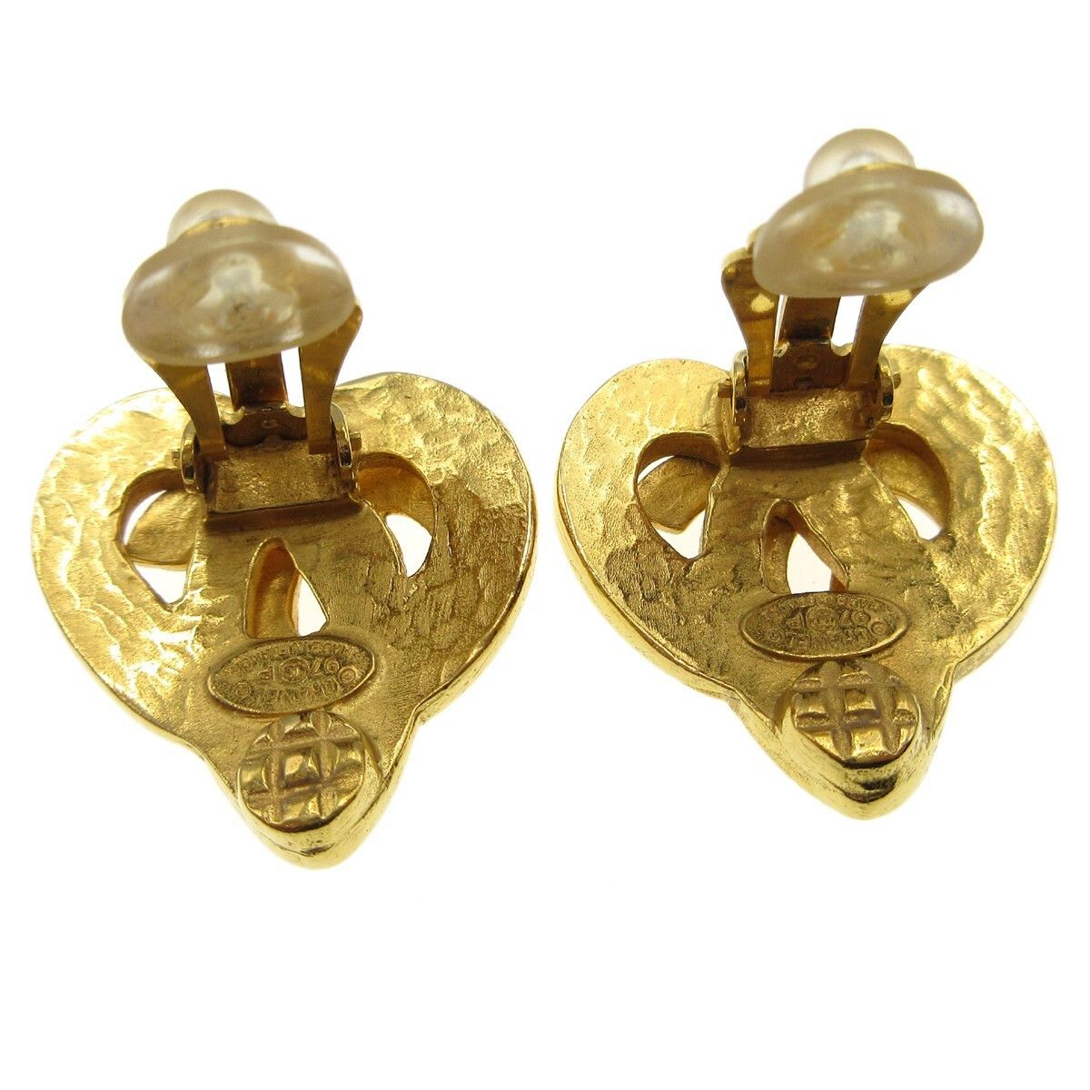Chanel Chanel CC logo heart Gold-plated Size ONE SIZE - 2 Thumbnail