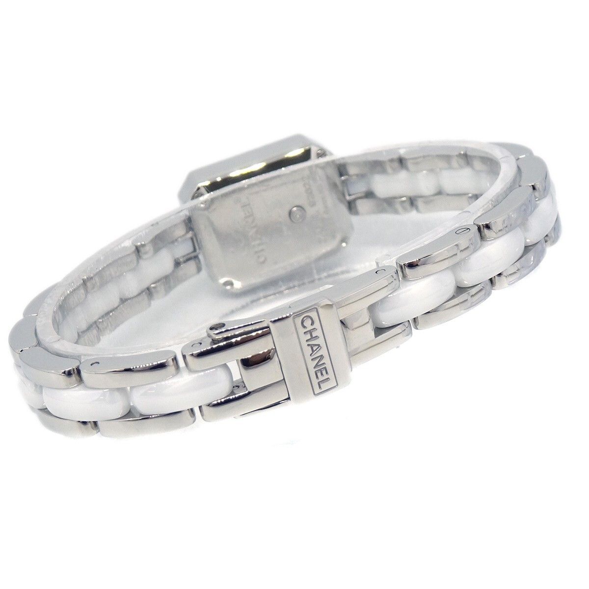 Chanel Chanel Premiere Mini Quartz Watch Stainless Steel and Ceramic with Diamond Bezel Size ONE SIZE - 2 Thumbnail