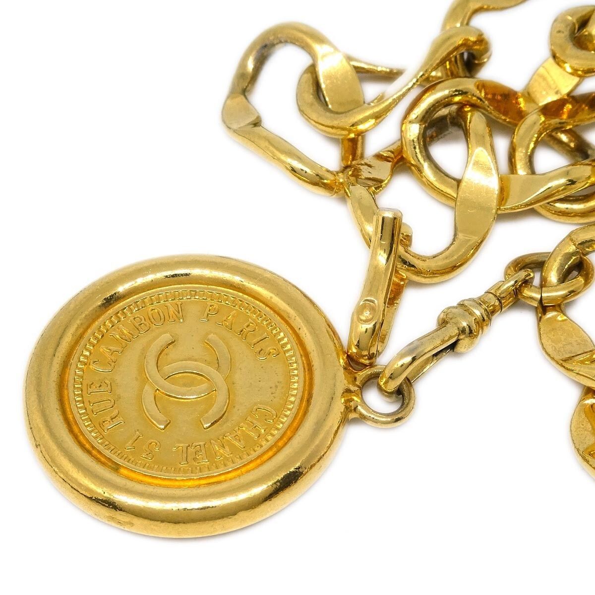 Chanel Chanel CC Medallion Chain Belt Metal Size ONE SIZE - 2 Thumbnail