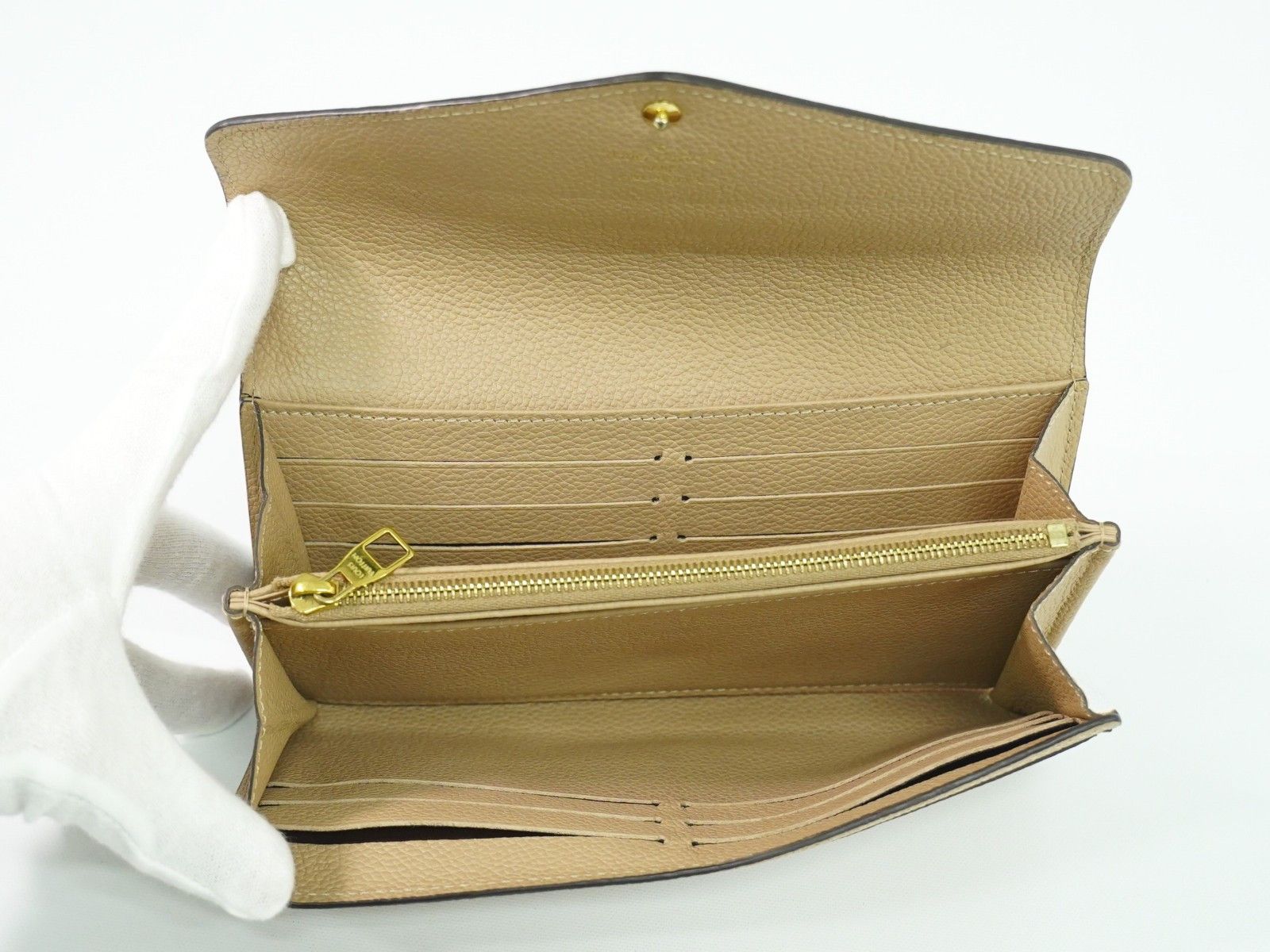 Louis Vuitton Louis Vuitton Sarah Wallet NM Monogram Empreinte Leather Size ONE SIZE - 6 Thumbnail
