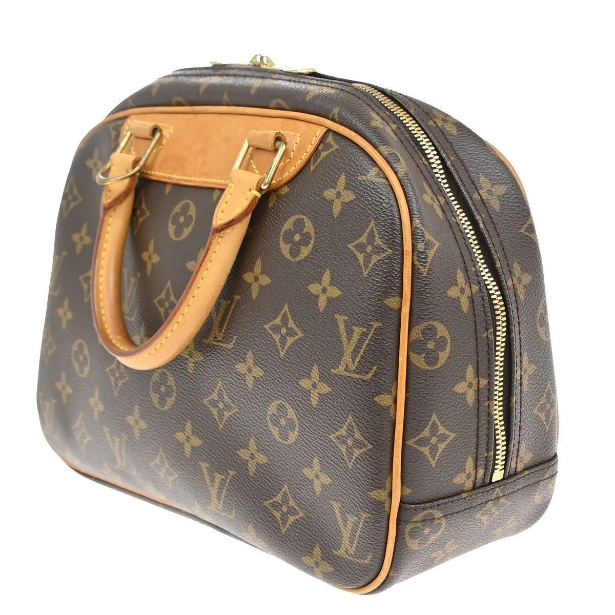 Louis Vuitton Louis Vuitton Trouville Handbag Monogram Canvas Size ONE SIZE - 4 Thumbnail