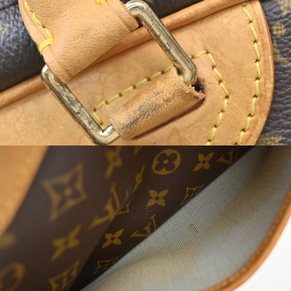 Louis Vuitton Louis Vuitton Trouville Handbag Monogram Canvas Size ONE SIZE - 12 Thumbnail