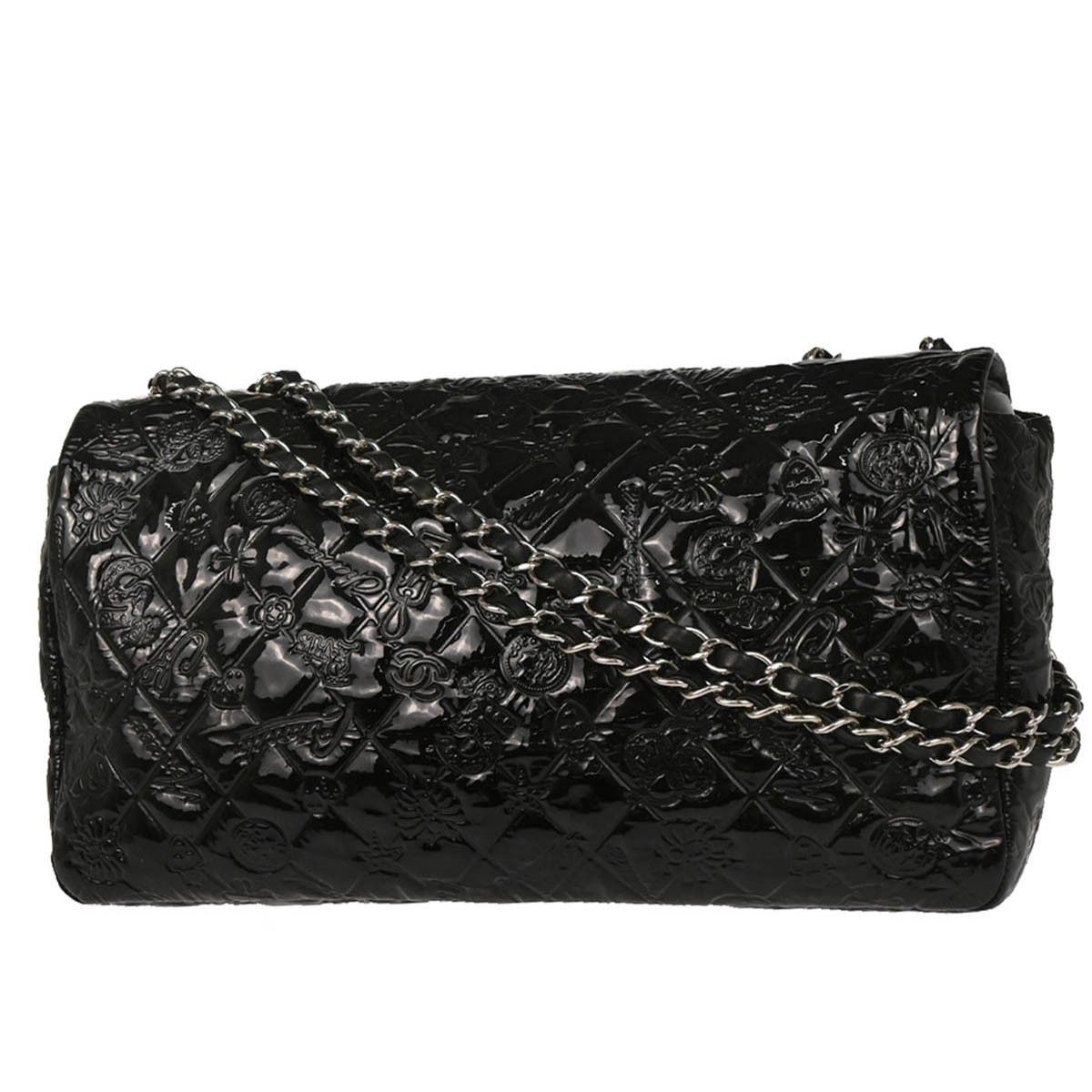 Chanel Chanel Lucky Symbols Flap Bag Embossed Patent Size ONE SIZE - 2 Thumbnail