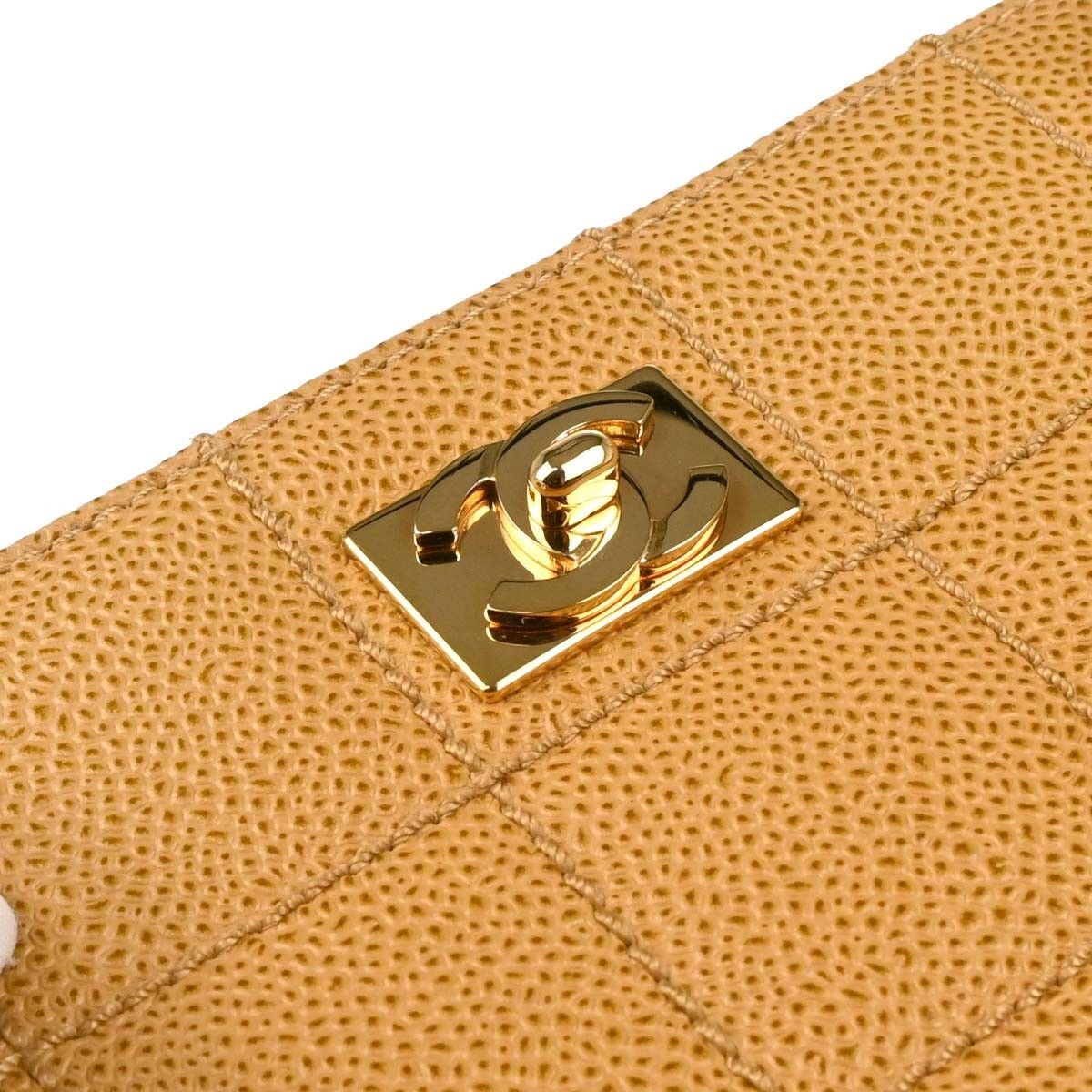 Chanel Chanel Vintage Chocolate Bar Open Tote Quilted Caviar Size ONE SIZE - 9 Thumbnail