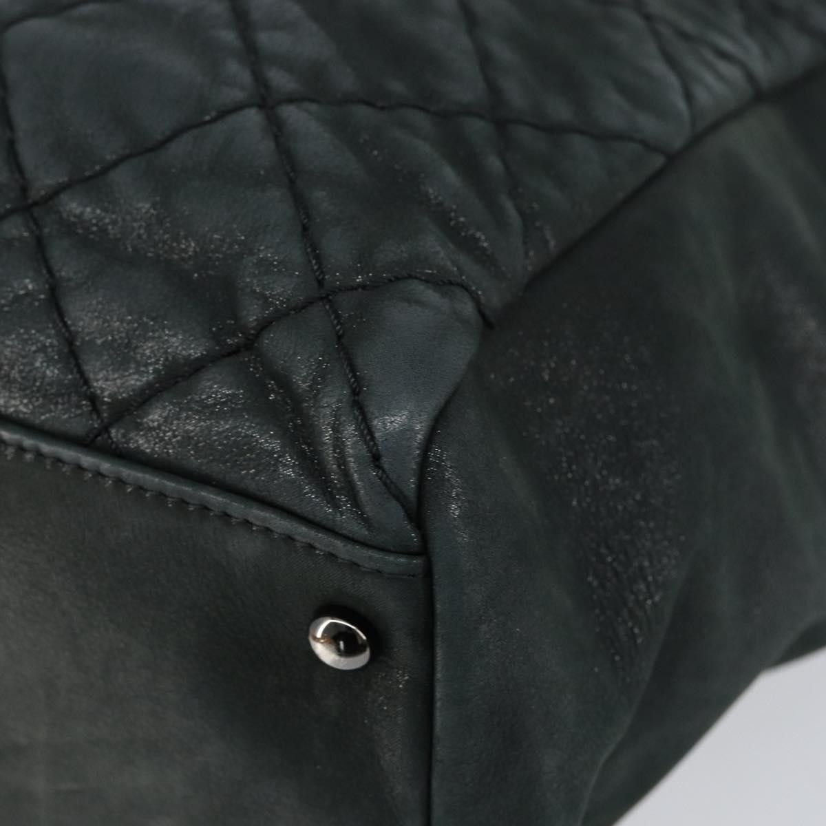 Chanel Chanel CC Charm Tote Quilted Iridescent Calfskin Size ONE SIZE - 9 Thumbnail
