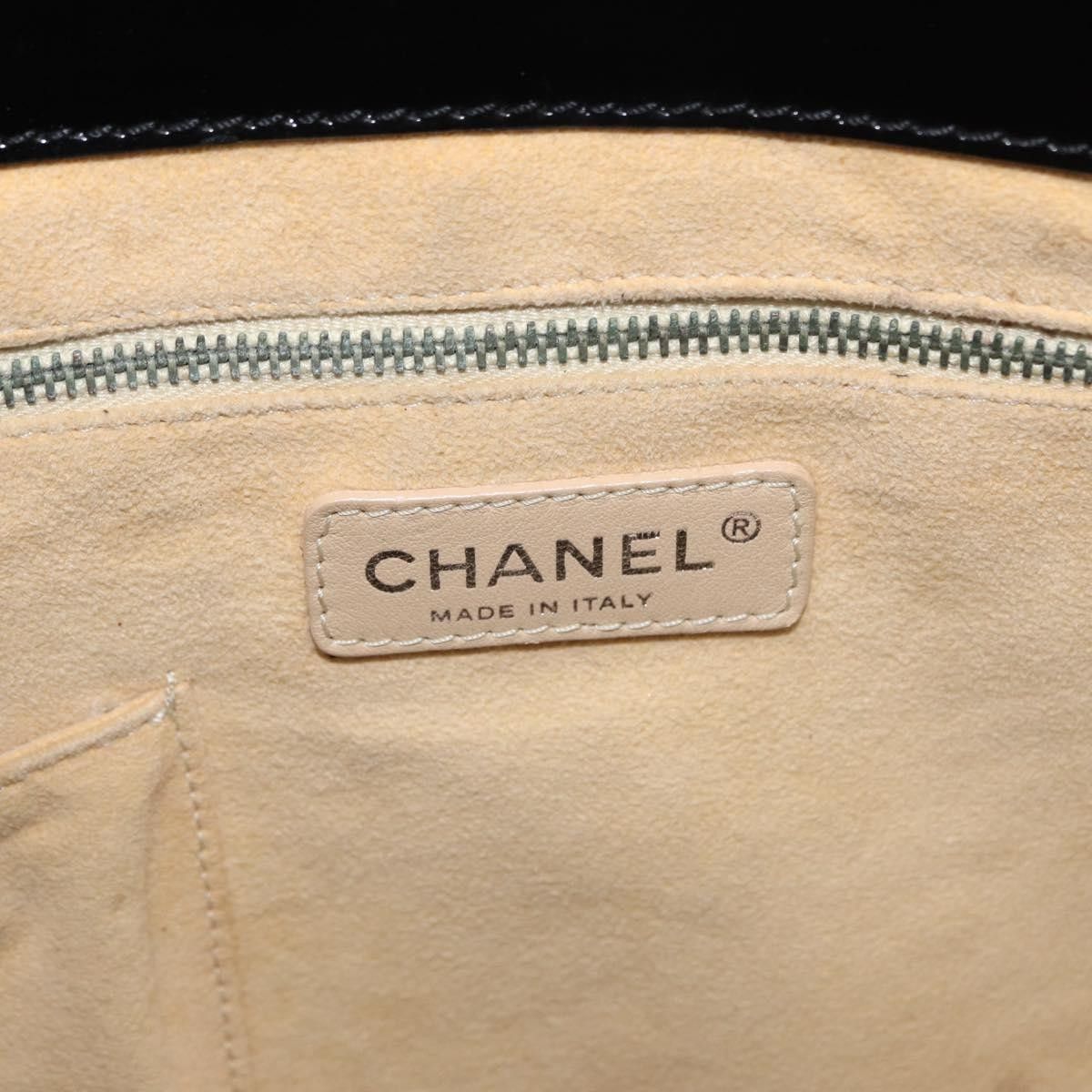 Chanel Chanel CC No.5 Shopping Tote Perforated Patent Size ONE SIZE - 7 Thumbnail