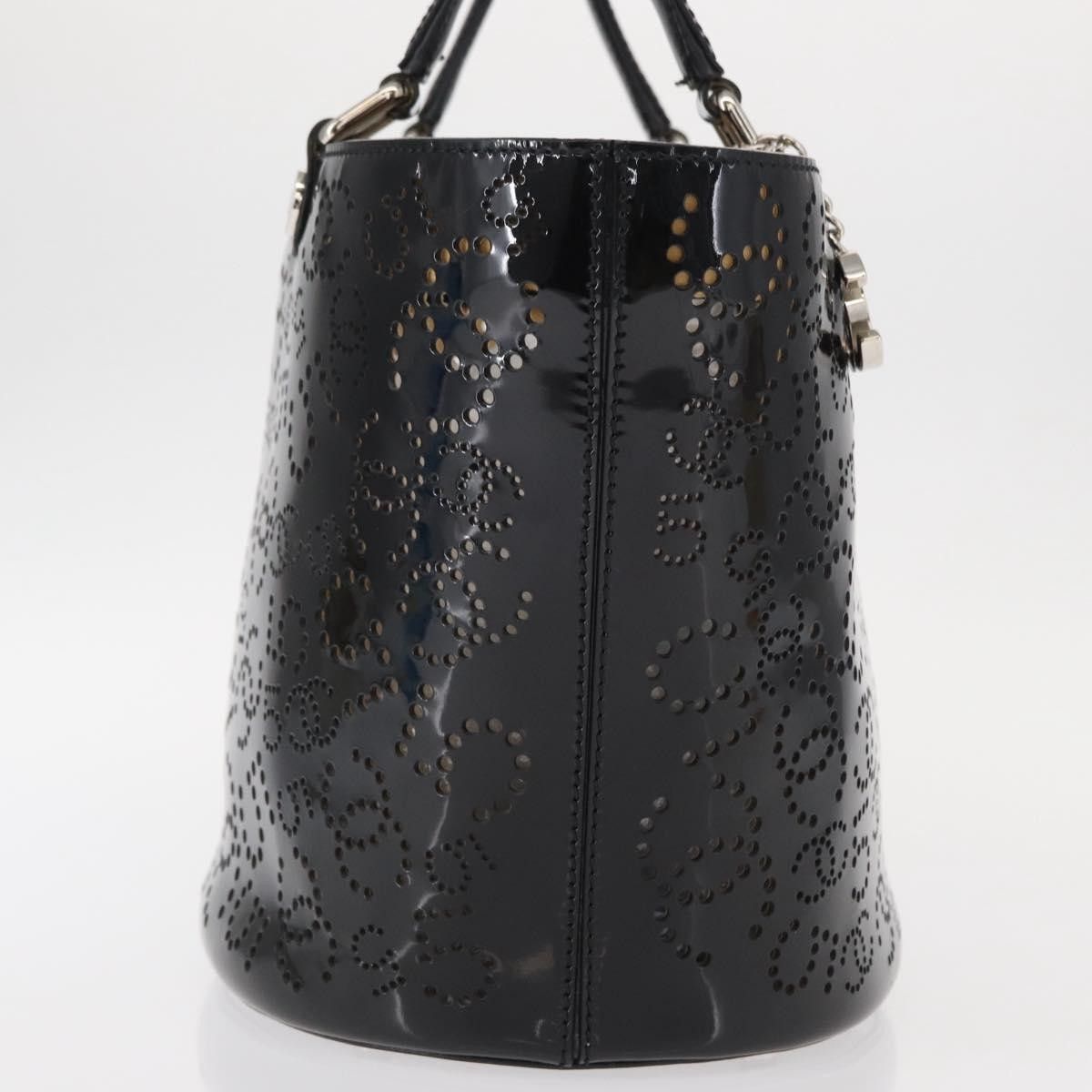 Chanel Chanel CC No.5 Shopping Tote Perforated Patent Size ONE SIZE - 4 Thumbnail