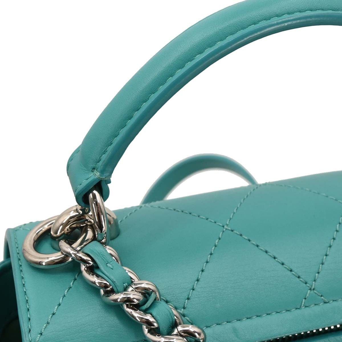 Chanel Chanel Ring My Bag Top Handle Bag Stitched Calfskin Size ONE SIZE - 6 Thumbnail