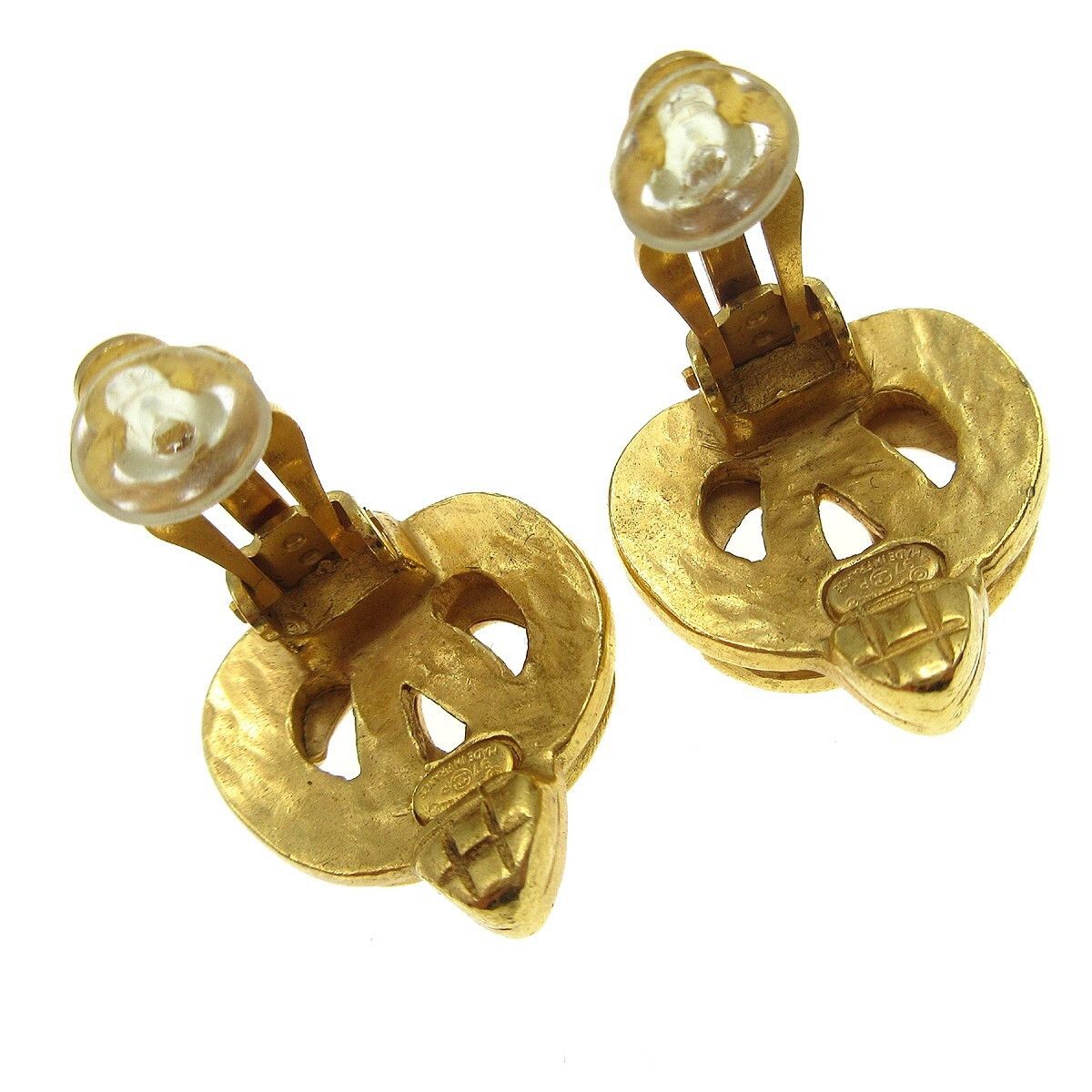 Chanel Chanel CC logo heart Gold-plated Size ONE SIZE - 2 Thumbnail