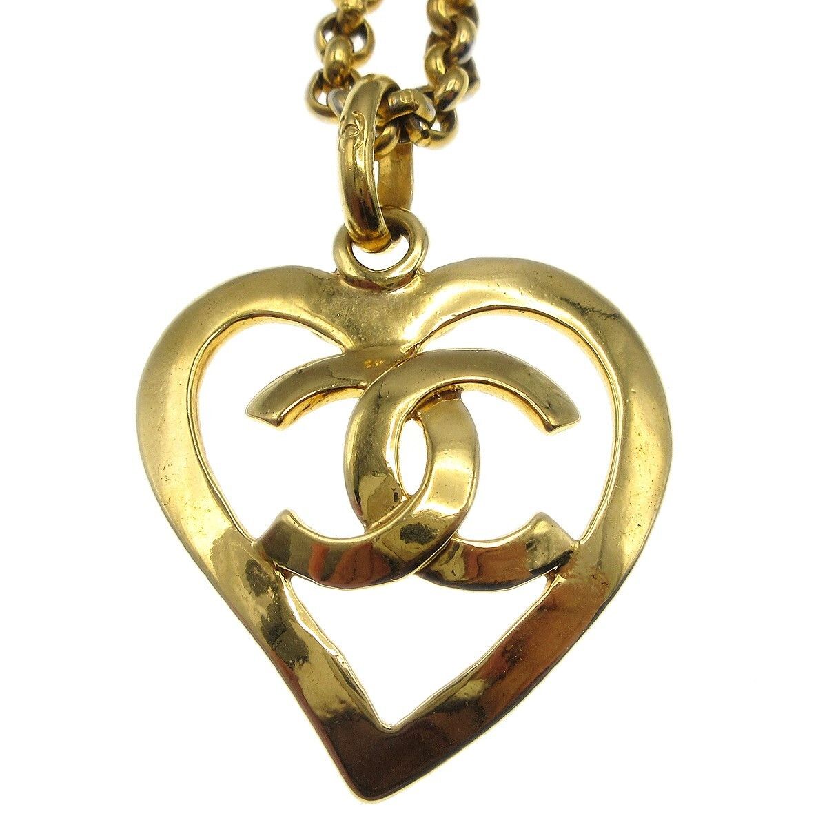 Chanel Chanel CC Heart Pendant Metal Size ONE SIZE - 2 Thumbnail