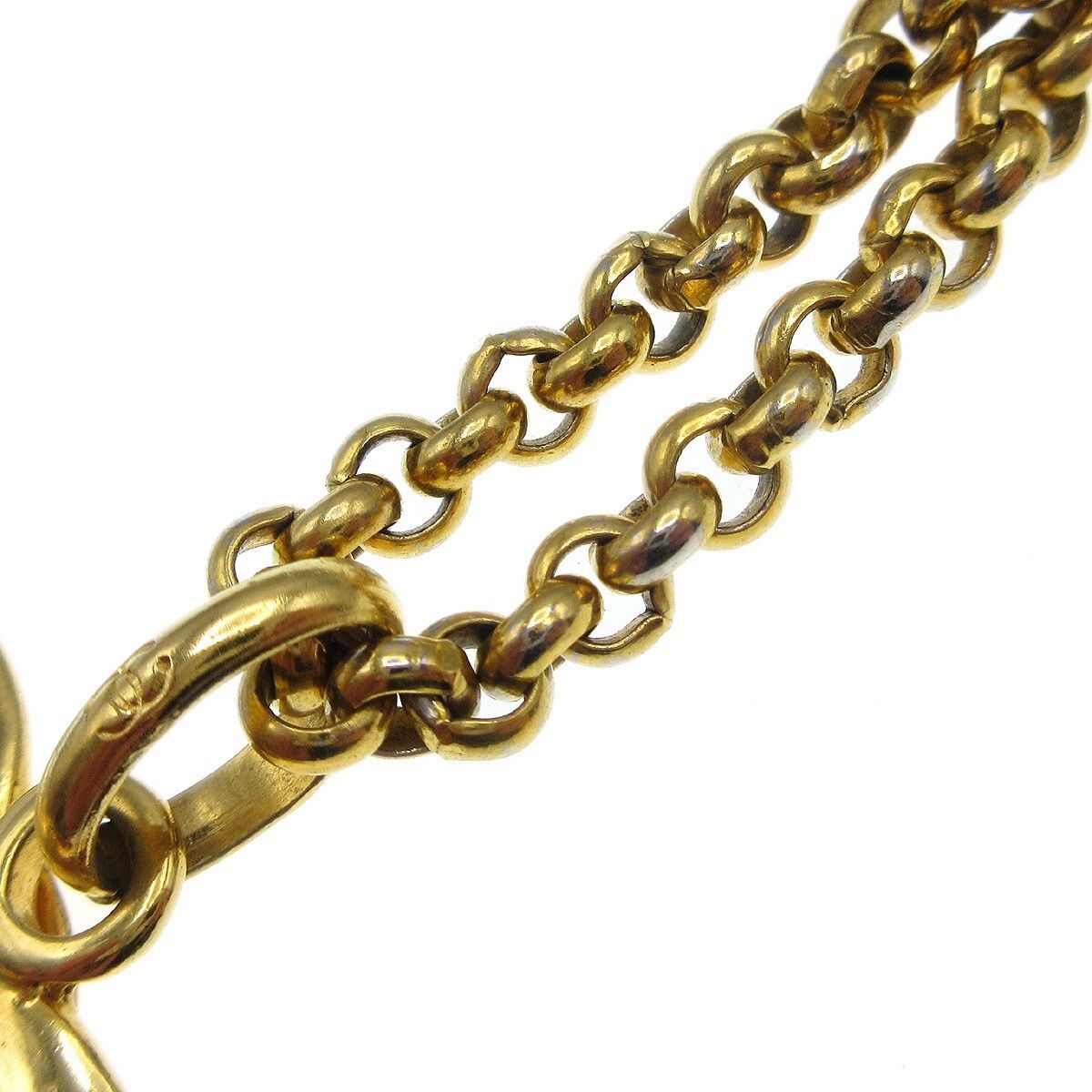 Chanel Chanel CC Heart Pendant Metal Size ONE SIZE - 5 Thumbnail