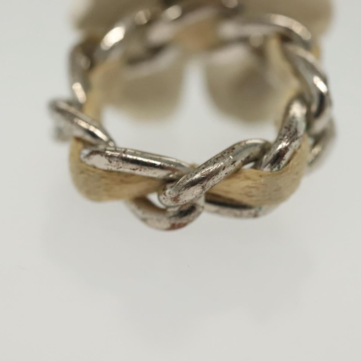 Chanel Chanel Camellia Ring Metal and Resin Size ONE SIZE - 6 Thumbnail