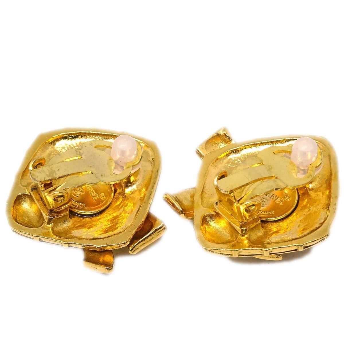 Chanel Chanel CC Rhombus Clip-On Metal Size ONE SIZE - 2 Thumbnail