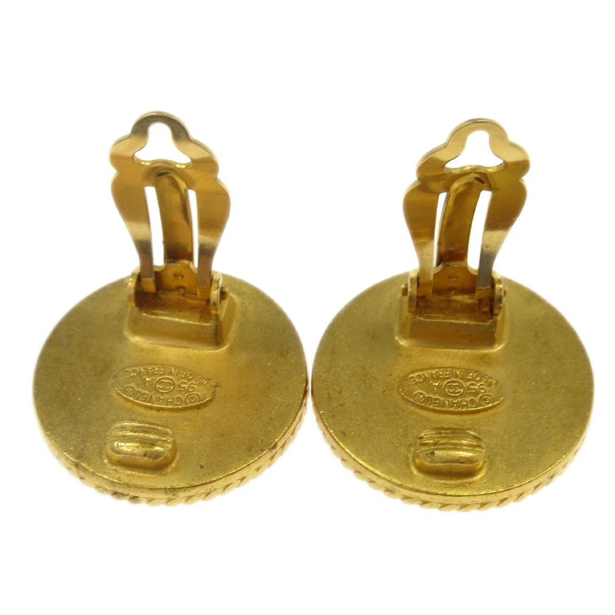 Chanel Chanel CC Round Earrings Metal Size ONE SIZE - 2 Thumbnail